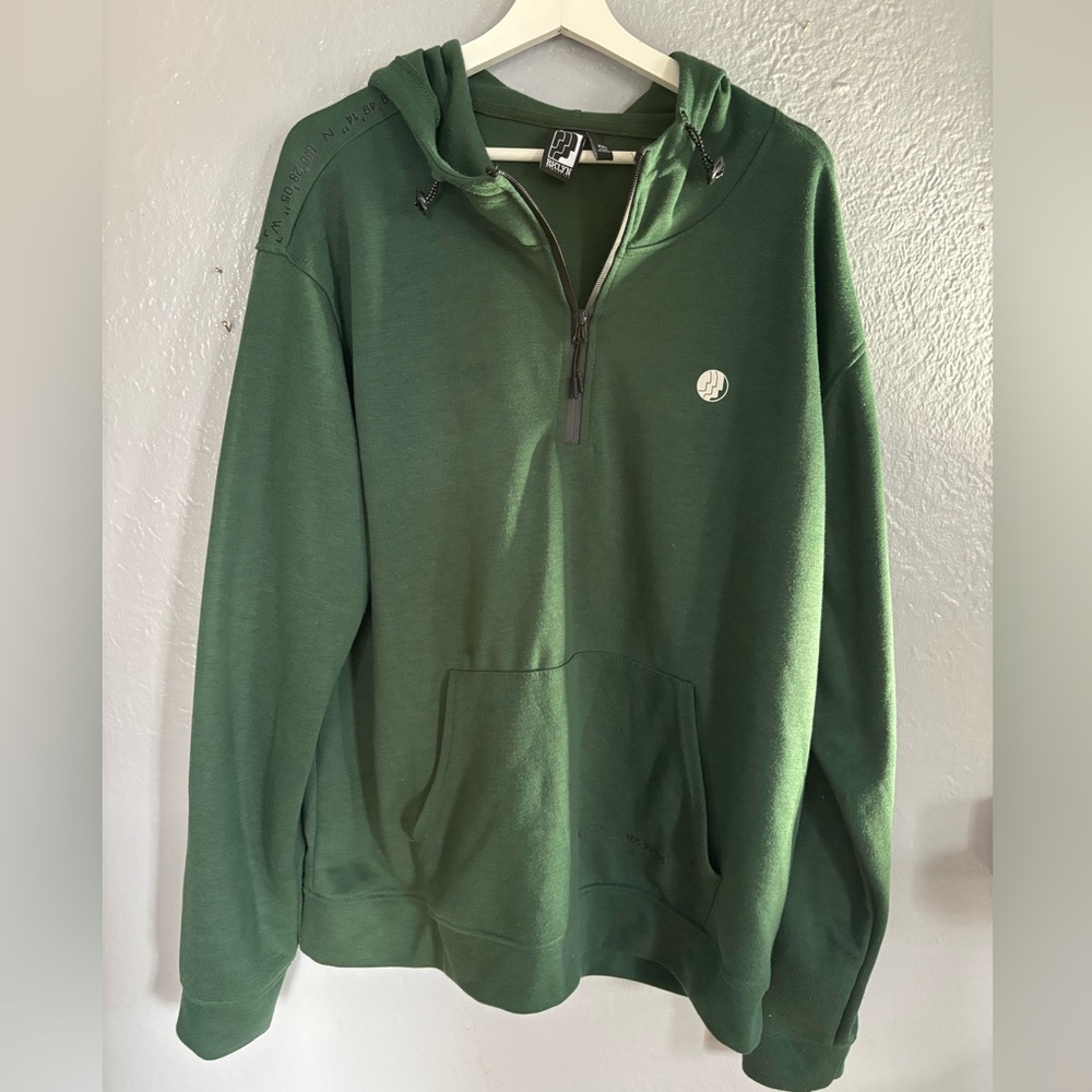 BKLYN Athletics 1/4 Zip Hoodie Size‎ 2XL